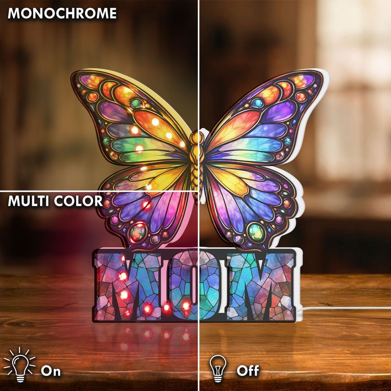 Personalized Suncatcher Night Light Box