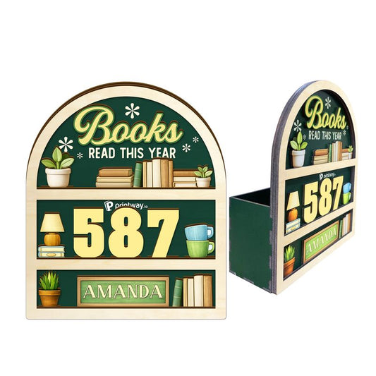 Custom Shape Wooden Tracker Sign