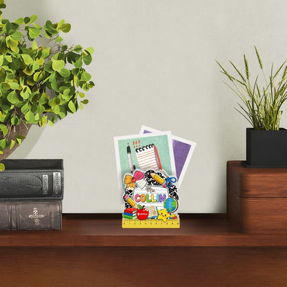 Personalized Acrylic Photo Clip – Custom Picture Holder Desk Decor Gift