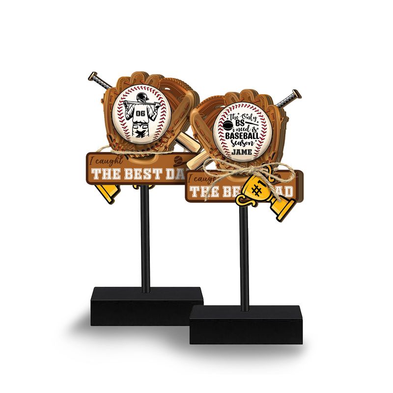 Custom Shape Wooden Tabletop Sign