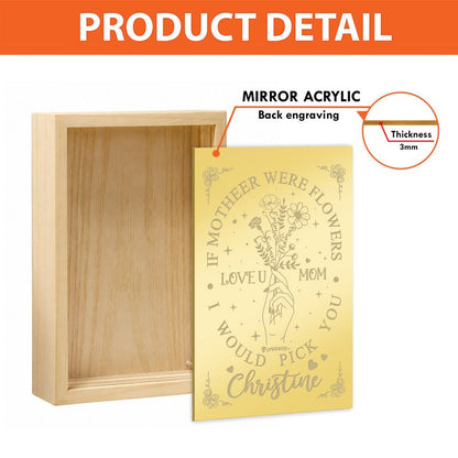 Personalized LED Light Box Picture Frame – Custom Photo Keepsake Gift