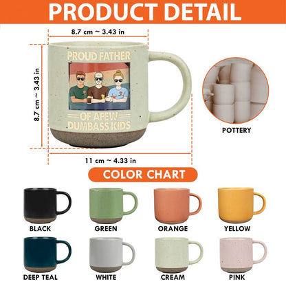 Personalized Pottery Mug – Custom Coffee Gift for Him or Her