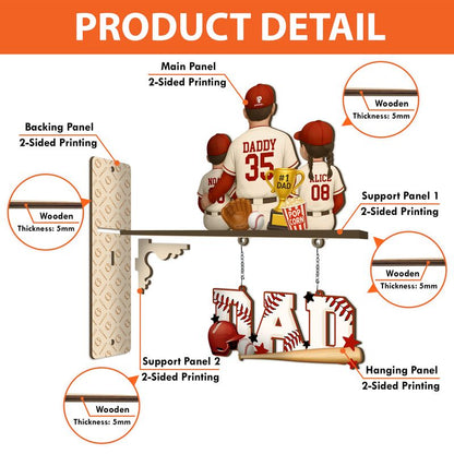 Personalized 3D Wooden Wall Sign – Layered Home Decor for Any Room