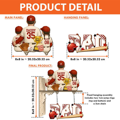 Personalized 3D Wooden Sign Wall Hanging