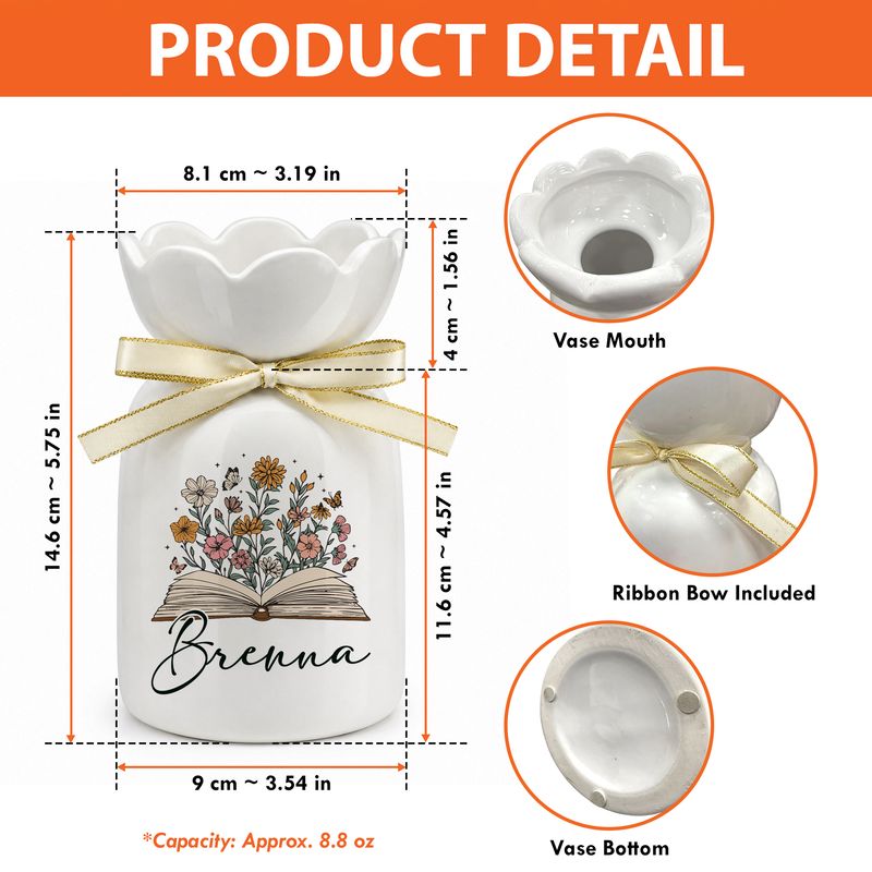 Personalized Ceramic Flower And Decorative Vase